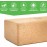 BACKLAxx ® Yoga Block Cork - 100% Natural Yoga Block Sustainable - Yoga Block Skin Friendly and Ecologically Produced Including Application Videos - Yoga Blocks Yoga Block