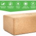 BACKLAxx ® Yoga Block Cork - 100% Natural Yoga Block Sustainable - Yoga Block Skin Friendly and Ecologically Produced Including Application Videos - Yoga Blocks Yoga Block