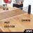 GEWO Table Tennis Net FleXX - Table Tennis Net for Any Table - Adjustable Anti Slip Clamps for Table Tennis Net to Go - Up to 2 m Extendable for Table Thickness up to 5 cm, Net Height 15.25 cm