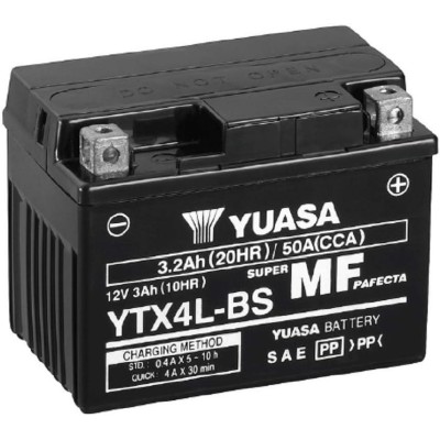 Yuasa AGM SLA YTX4L Replacement Battery