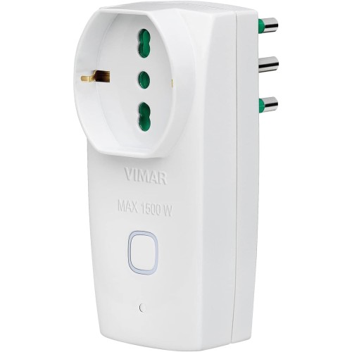 Vimar adapter S17 + universal + switch + WIFI 1500 W white 00335.B