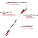 Einhell Cordless Pruner GC-LC 18/20 Li T-Solo Power X-Change (Li-ion, 18 V, 20 cm Blade Length, Motor Head With 30° Tilt, Extension Rod, Metal Gear, Without Battery and Charger)