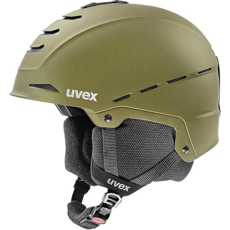 uvex legend 2.0 Ski Helmet for Men and Women, Individual Size Adjustment, Optimised Ventilation