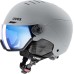 uvex Wanted Visor Ski Helmet – Navy Matte