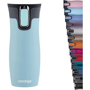 Contigo West Loop Autoseal Thermal Mug, Stainless Steel, Insulated Travel Cup for Coffee, Leak-Proof