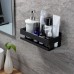 ZUNTO SUS 304 Self Adhesive Bathroom Shower Caddy - Black