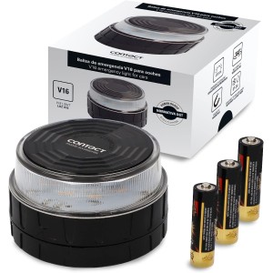 Ksix Emergency Light V16 For Cars Sos Alert Contact One Size