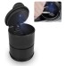 Car LED Ashtray with Lid and LED Light for Cup Holder, Car Ashtray, Portable Cylinder Travel Ashtray with Blue LED Light Indicator for Car, Vehicle, Truck