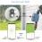 Garza - Wifi Automatic Watering Controller with Additional Smart Hub Plug, Watering Control for Outdoor Use, WiFi 2.4 GHz, Remote Control via App.