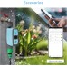Garza - Wifi Automatic Watering Controller with Additional Smart Hub Plug, Watering Control for Outdoor Use, WiFi 2.4 GHz, Remote Control via App.