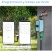 Garza - Wifi Automatic Watering Controller with Additional Smart Hub Plug, Watering Control for Outdoor Use, WiFi 2.4 GHz, Remote Control via App.
