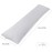 Totsy Baby Side Sleeper Pillow Cover, Cotton, 40 x 145 cm - Pillowcase for Oblong Pillow, Grey