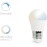 Garza Smart LED Light Bulb, 2 Pack Spherical WiFi 5.5W (40W Incandescent Equivalent) E27 CCT Dimmable Programmable Voice App Control Alexa/Google WiFi 2.4GHz