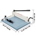 VEVOR Paper Cutter 44cm A4 Cutter Ruler Cutter Safety Release Max Cutting Thickness 3.5cm Steel Paper Trimmer for Paper Photo