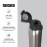 SIGG Stainless Steel Drinking Bottle, Shield ONE, Suitable for Carbonated Drinks, Leak-Proof, Feather-Light, BPA-Free, 0.75 L