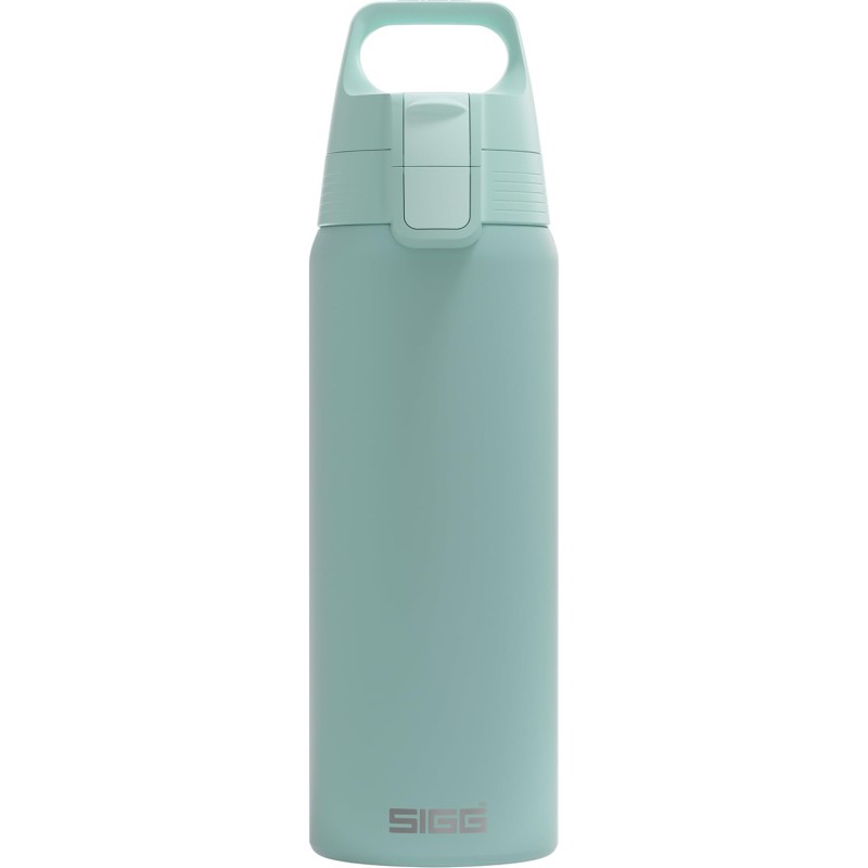 SIGG Stainless Steel Drinking Bottle, Shield ONE, Suitable for Carbonated Drinks, Leak-Proof, Feather-Light, BPA-Free, 0.75 L