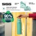 SIGG Stainless Steel Drinking Bottle, Shield ONE, Suitable for Carbonated Drinks, Leak-Proof, Feather-Light, BPA-Free, 0.75 L
