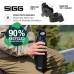 SIGG Stainless Steel Drinking Bottle, Shield ONE, Suitable for Carbonated Drinks, Leak-Proof, Feather-Light, BPA-Free, 0.75 L