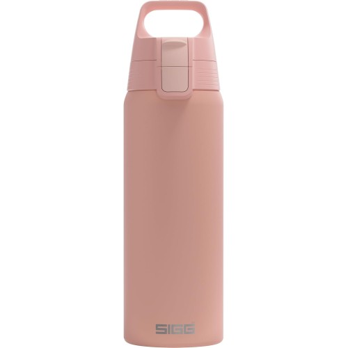 SIGG Stainless Steel Drinking Bottle, Shield ONE, Suitable for Carbonated Drinks, Leak-Proof, Feather-Light, BPA-Free, 0.75 L