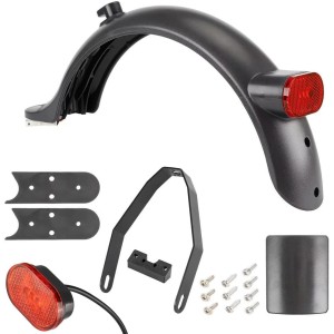 aibiku Rear Mudguard for Xiaomi M365 1S Essential Pro Pro 2 Scooter Upgraded Version Replacement Part