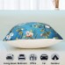 JOTOM Cushion Cover for Home Living Room Sofa Cushion Cover 45 x 45 cm Set of 2 (Bird)