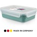 Emsa N10130 Clip & Close Colour Edition Food Storage Container, 2.2 Litres, 100% Leak-Proof/Hygienic, BPA-Free, Dishwasher, Microwave and Freezer Safe, Powder Green