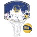 Wilson NBA Team Mini Hoop Golden State Warriors Plastic Black
