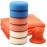 Polishing Sponge, SPTA Sponge Set, Handmade Sponge Set, Polishing Pads, Including Three Hardness Sponges and Microfibre Removal Cloth