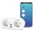 GARZA ENCHUFE SMART WIFI 2 TOMAS Y 2 USB, Power Diode, White