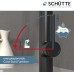 SCHÜTTE 79147 Miami Kitchen Tap 360° with Soft Touch Hose, Single Lever Mixer Tap with Extendible Magnetic Dish Rinser, Mixer Tap for Sink, Kitchen Tap Matt Black