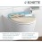 SCHÜTTE Beach Toilet Seat with Soft-Close Mechanism Made of Duroplast, High-Quality Toilet Lid with 175 kg Load Capacity, Toilet Seat with Glasses, Toilet Lid for Toilet, Toilet Seat with Motif