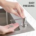 AIKE AK1052 500 ml Washing-Up Liquid Dispenser with Stainless Steel Pump, Built-in Soap Dispenser for Kitchen Sink and Sink