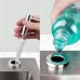 AIKE AK1052 500 ml Washing-Up Liquid Dispenser with Stainless Steel Pump, Built-in Soap Dispenser for Kitchen Sink and Sink