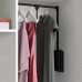 Emuca - Clothes Lift for Wardrobe Width, 830-1150 mm Width, Adjustable, Black