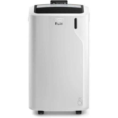 De'Longhi Penguin Air Conditioner, Quiet, 24 Hour Timer, PAC EM90, 63 Decibels, Power 1000 W, White