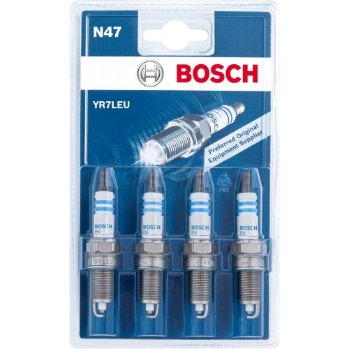 Bosch YR7LEU (N47) - Nickel Spark Plugs - Set of 4