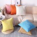 Artscope Set of 2 Decorative Cushion Covers 45 x 45 cm Corduroy Pure Colour Cushion Cover Soft Plush Cushion Cover Set Cushion Case for Sofa Car Bedroom Home Decorative Cushion Covers