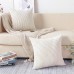 Artscope Set of 2 Decorative Cushion Covers 45 x 45 cm Corduroy Pure Colour Cushion Cover Soft Plush Cushion Cover Set Cushion Case for Sofa Car Bedroom Home Decorative Cushion Covers