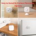 SwitchBot Smart Motion Sensor - Motion Sensor with Alarm, Wireless Home Security System, Add SwitchBot Hub to Make it Alexa Compatible