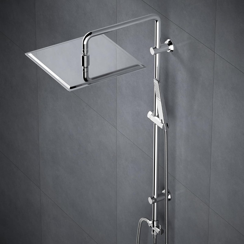Görbach YT-E3030CP Shower System, Shower Set, Chrome