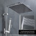Görbach YT-E3030CP Shower System, Shower Set, Chrome