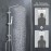 Görbach YT-E3030CP Shower System, Shower Set, Chrome