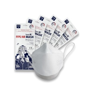 bon® FFP2 Premium 3D Filter Masks, CE Certified, Made in Korea, Individually Sealed and Packed (FFP2, KF94, Pack of 10)