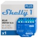 Shelly Plus 1 | WiFi & Bluetooth Smart Relay Switch – 16A | Dry Contact | Light Switch | Home Automation | Compatible with Alexa & Google Home | iOS Android App | No Hub Required
