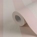 A.S. Création Trendwall 2 Non-Woven Wallpaper with Block Stripes 0.53 x 10.05 m - Pink, White - Subtle Striped Wallpaper Made in Germany - 381013