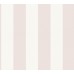 A.S. Création Trendwall 2 Non-Woven Wallpaper with Block Stripes 0.53 x 10.05 m - Pink, White - Subtle Striped Wallpaper Made in Germany - 381013