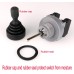 GUUZI Joystick Switch Controller 2 Position 2NO Momentary Type 150V/250V/380V 30mm Panel Installation Spring Retraction Monolever Joystick Switch Momentary Joystick, Black