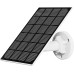 NIVIAN - Solar Panel for IP Security Cameras | Compatible with Ezviz C3A and BC1C | Outdoor IP65 | Easy Installation with 3 m Cable, Black, 1 Unidad, Monocrystalline