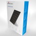 NIVIAN - Solar Panel for IP Security Cameras | Compatible with Ezviz C3A and BC1C | Outdoor IP65 | Easy Installation with 3 m Cable, Black, 1 Unidad, Monocrystalline