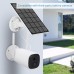 NIVIAN - Solar Panel for IP Security Cameras | Compatible with Ezviz C3A and BC1C | Outdoor IP65 | Easy Installation with 3 m Cable, Black, 1 Unidad, Monocrystalline